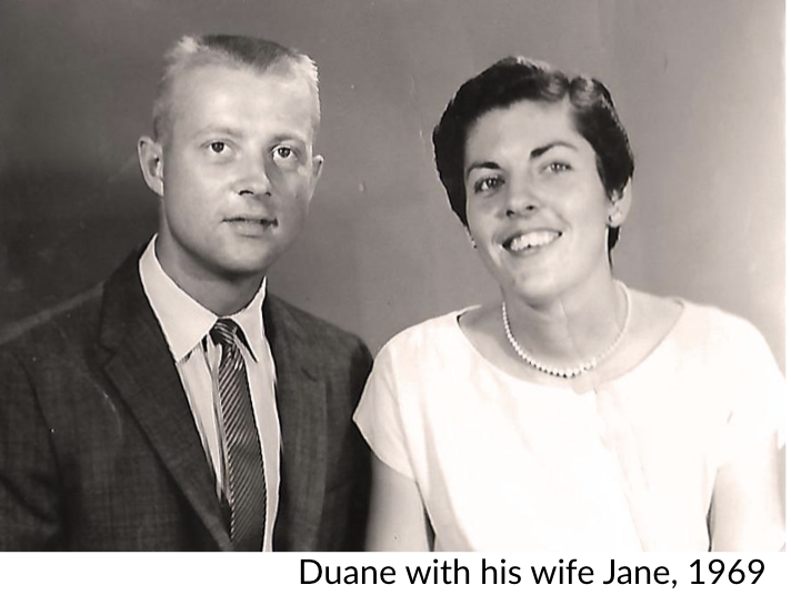 Duane and Wife 1969